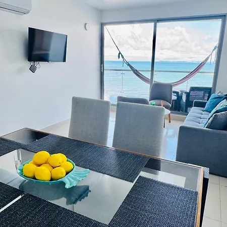 8pax Ocean View Beauty Sunset And Beachfront Apartamento Cartagena